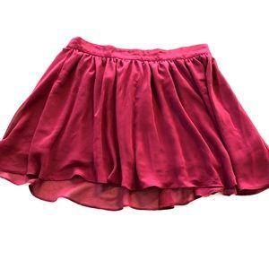 ❤️ Forever 21 Red A-Line Mini Skirt